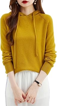 Felpa Donna In Misto Lana Merino 2025 – Autunno Inverno, Girocollo Con Coulisse, Maniche Lunghe, Morbida E Antipilling - 5