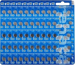 Renata 315 SR716SW Batteries - 1.55V Silver Oxide 315 Watch Battery (100 Count)
