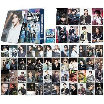 Stray Kids Photocards, Stray Kids Lomo Cards, SKZ Photo Cards, Pack of 55 | New album card, must-have for SKZ fans