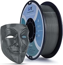 ZIRO Basic Color Series PLA 3D Printer Filament 1.75mm 1kg (2.2lbs) | Dimensional Accuracy +/-0.03 mm, Dark Grey