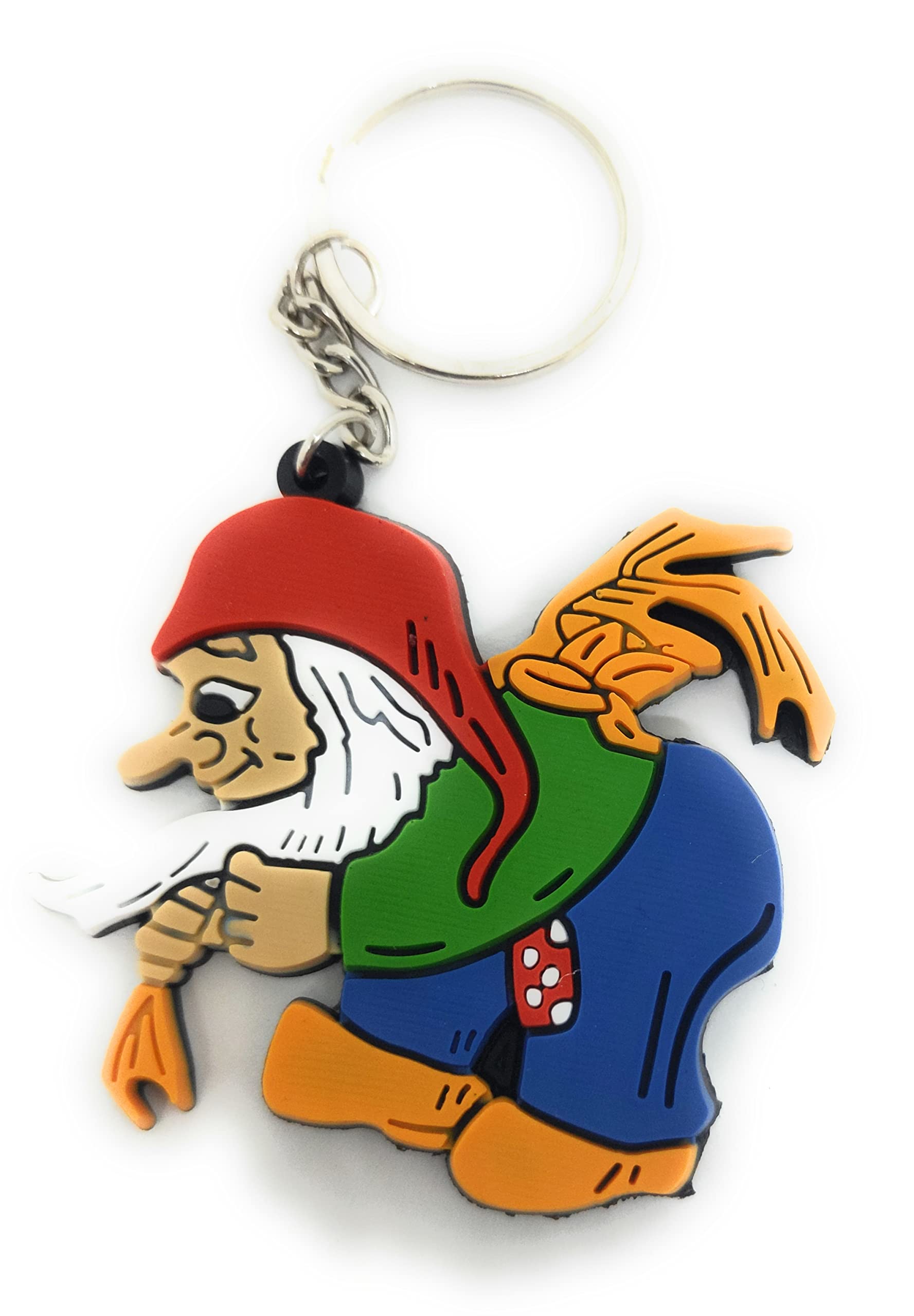 Amazon.com: La Chouffe Gnome Keychain : Automotive