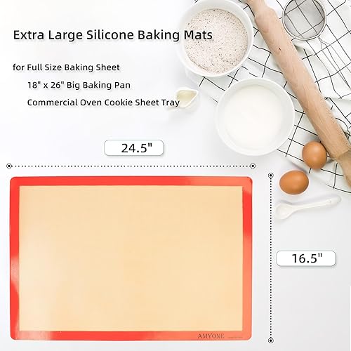 Miniatura 10 de Alfombrillas cuadradas de silicona para hornear de 9 pulgadas, alfombrilla de silicona reutilizable antiadherente de grado alimenticio de 8.5