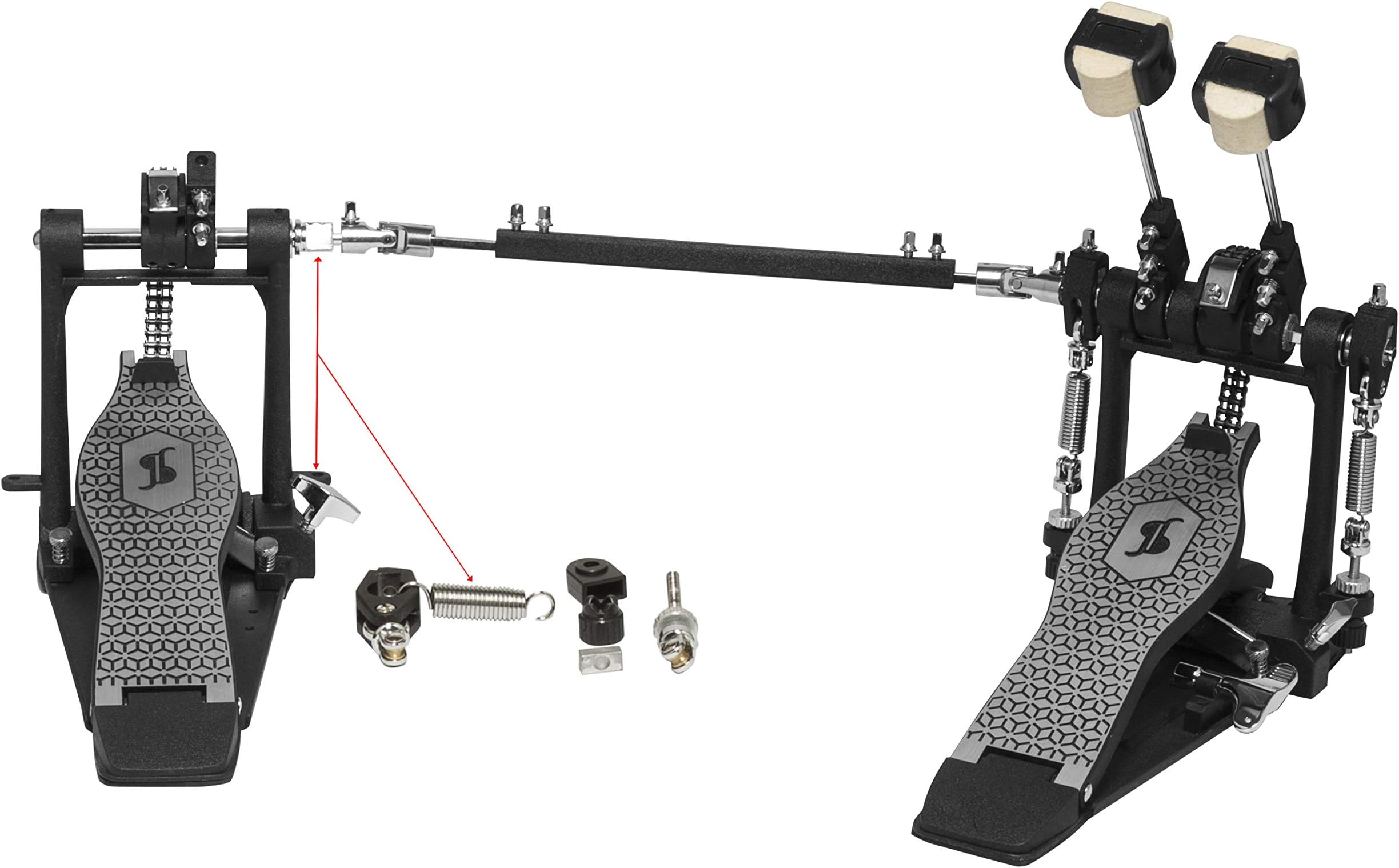 Stagg Double bass drum pedal, 52 series