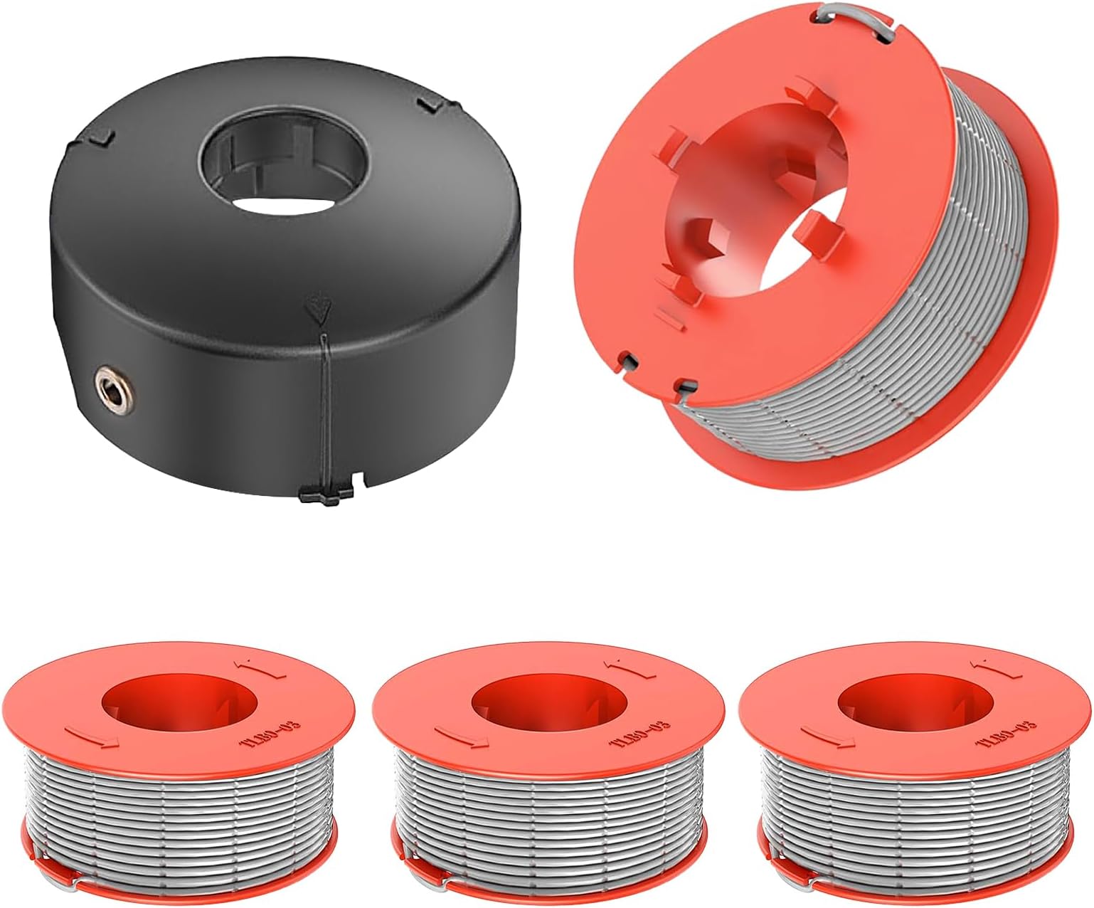 Bobine de fil Coupe Bordure 6mm-5m - Compatible avec Coupe-Bordures Bobine de fil Coupe Bordure 6mm-5m - Compatible avec Coupe-Bordures