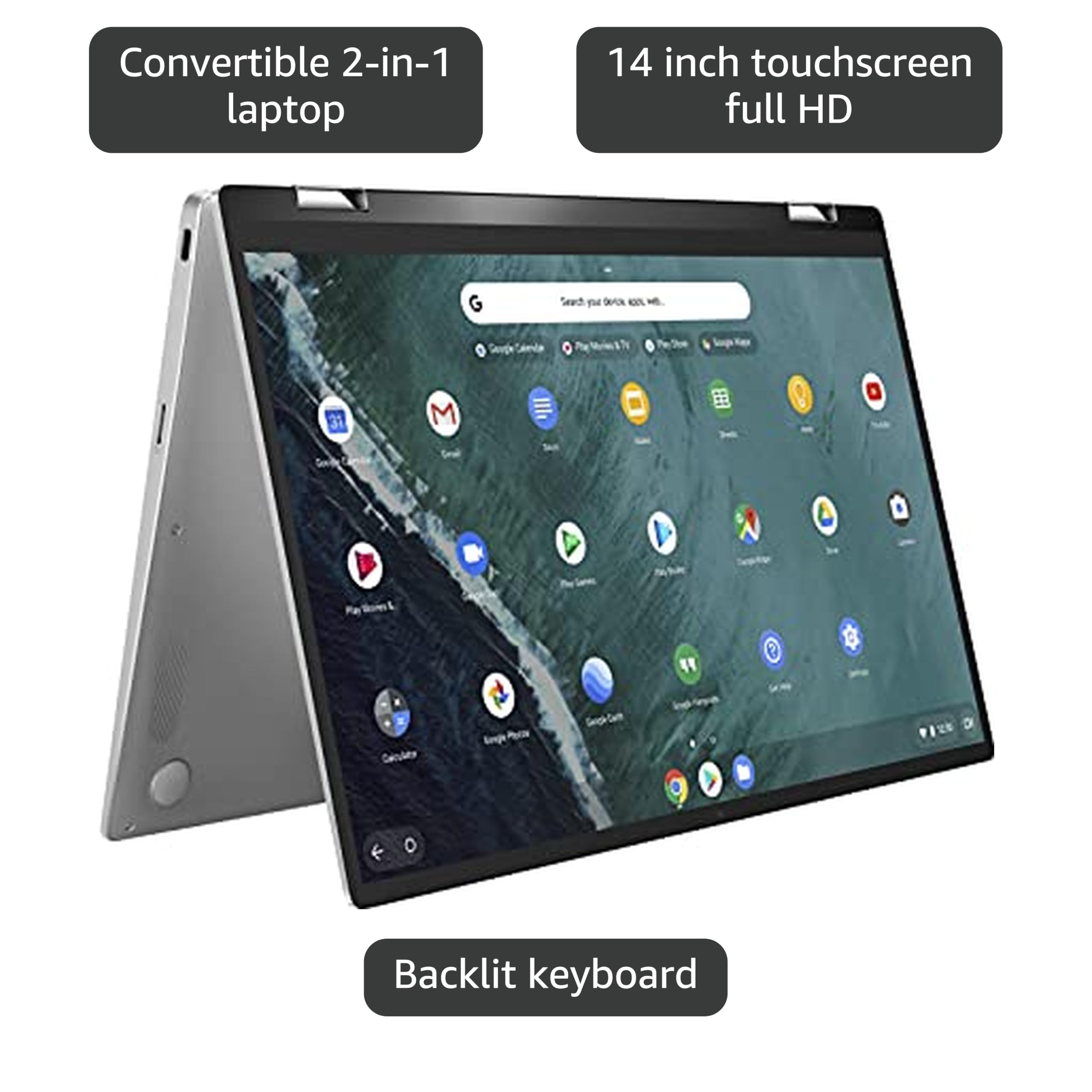 Amazon.com: ASUS Chromebook Flip C434TA-DSM4T 2-in-1 Laptop 14