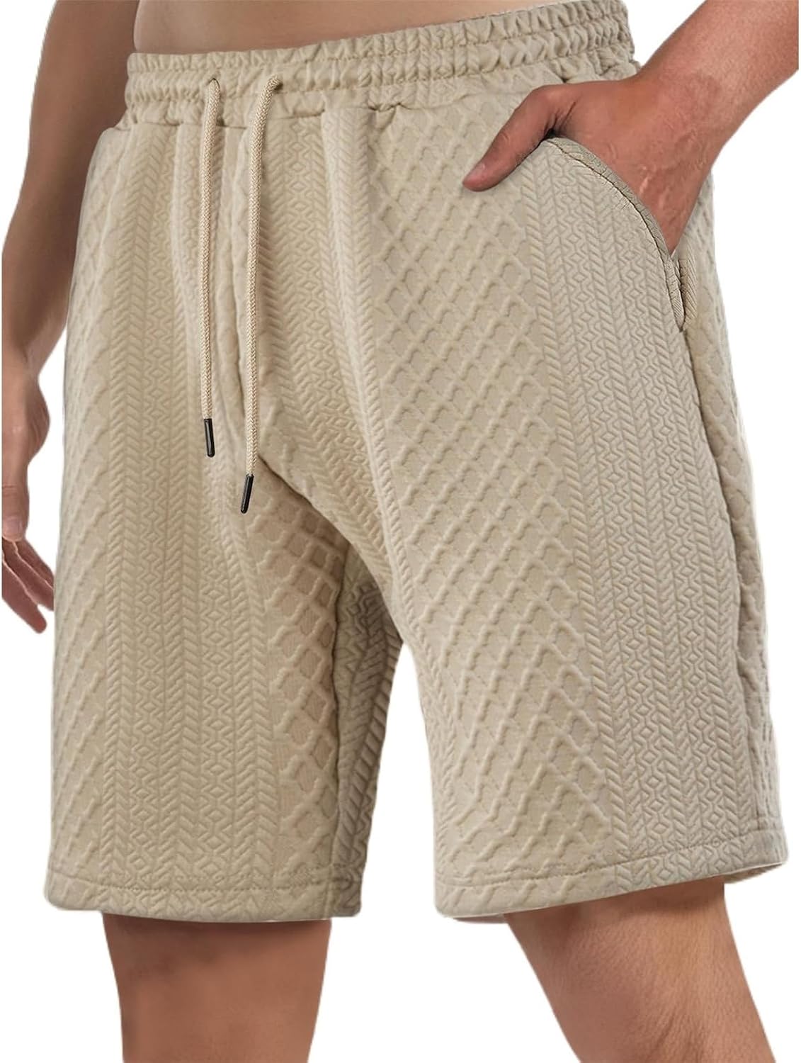 Men's Retro Loose Shorts Summer, Casual Vacation Lightweight Pants