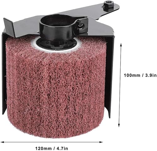 Miniatura 2 de FTVOGUE Accesorios para amoladora angular, rueda de pulido, máquina de dibujo, Intercambio multifuncional para superficie, ruedas de pulido