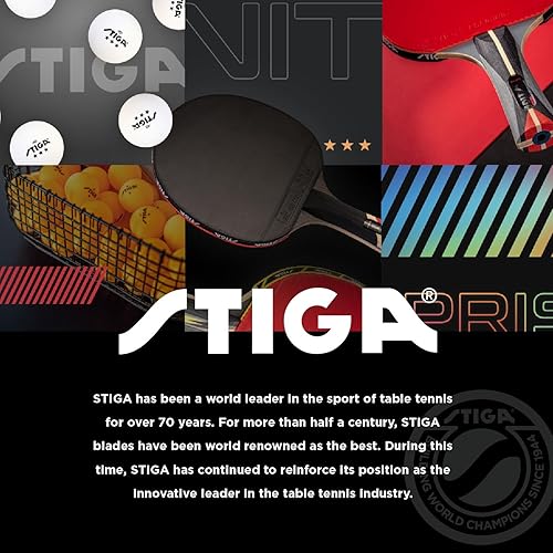 Miniatura 6 de STIGA Beginner Ping Pong Paddles - Recreational to Performance Table Tennis Rackets Ages and Skill Levels - Multiple Styles + Performance Levels