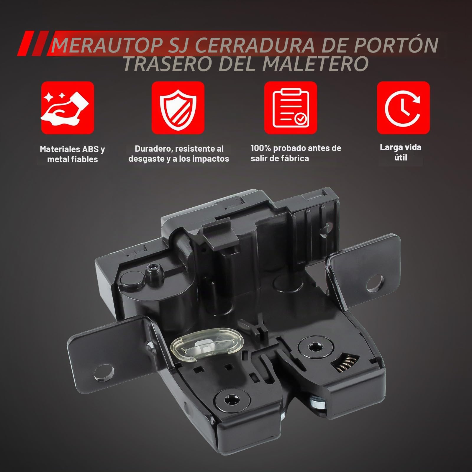 Cerradura de maletero trasero para Megane II, Clio III 2005-2014, Grand Scénic II 2004-2009, accesorio de coche #8200947699 #8200076240