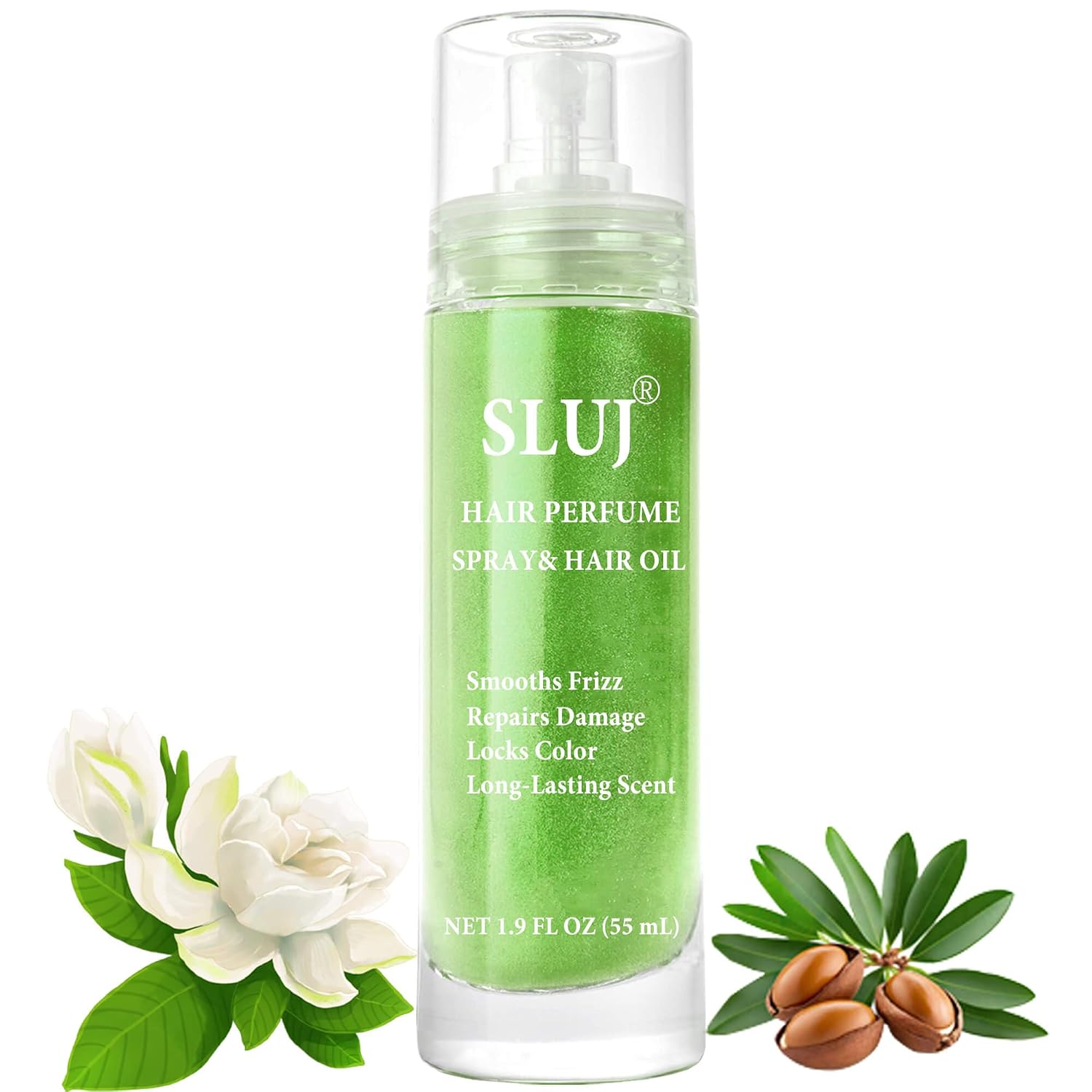 SLUJ Hair Perfume for Women, Hair Spray & Body Mist, Fresh Scent 55ml