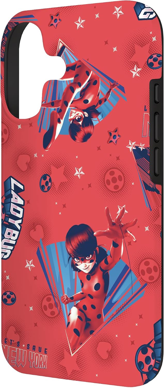 Miraculous Ladybug New York Red Style Case for iPhone 17