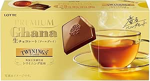 ロッテ プレミアムガーナ トワイニング監修生チョコレート(アールグレイ) 12枚×6個