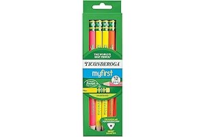 Ticonderoga My First Tri-Write Pencils: Unleash Creativity for Aspiring Young Artists