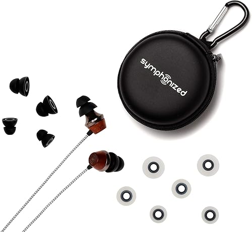 Miniatura 6 de Symphonized ALN 2.0 Premium - Auriculares intrauditivos de madera genuina con aislamiento de ruido, auriculares con tecnología innovadora Shield