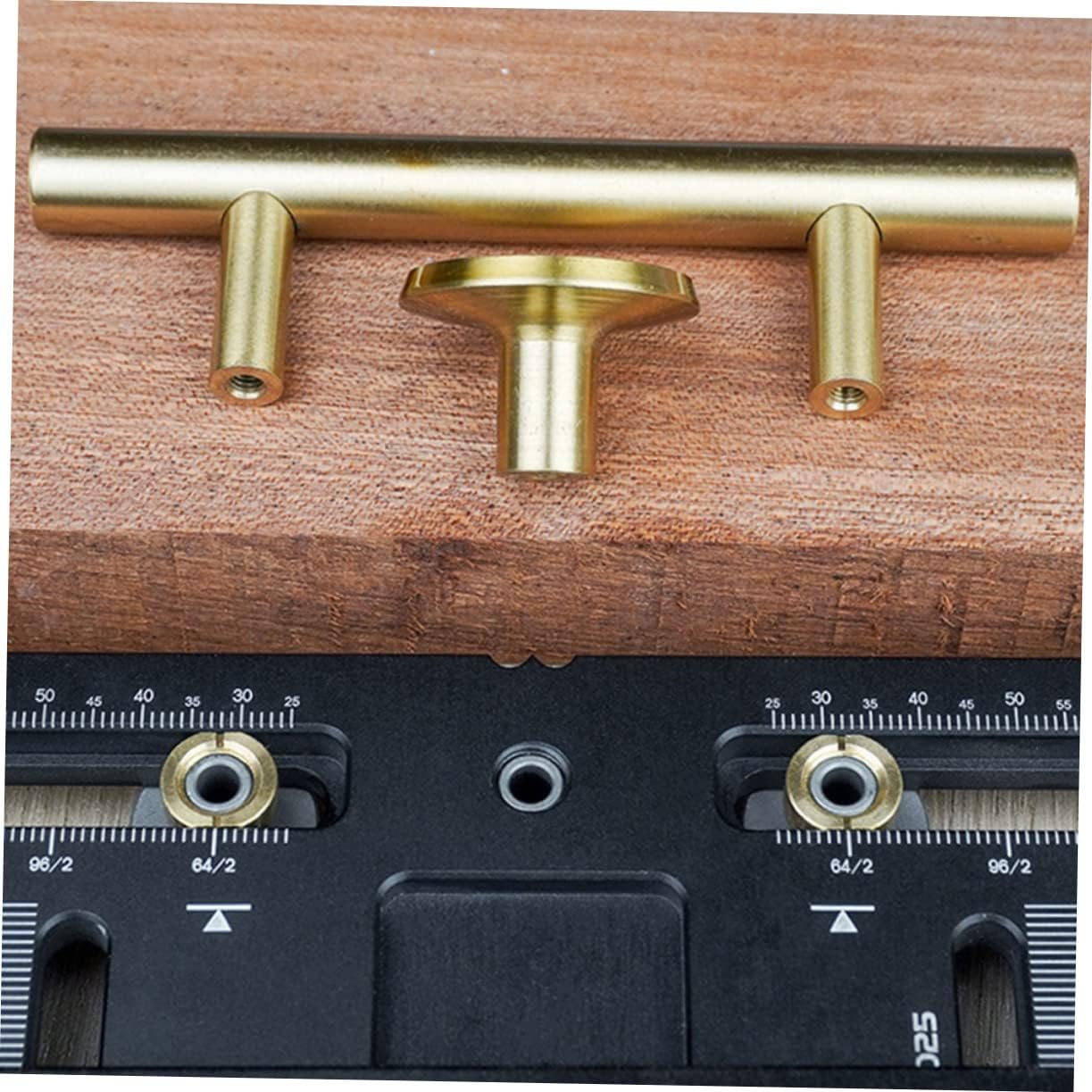 Adjustable Punching Locator Tool for Cabinet Handles Precision Guide for Easy Drilling of Door Pulls and Cabinets