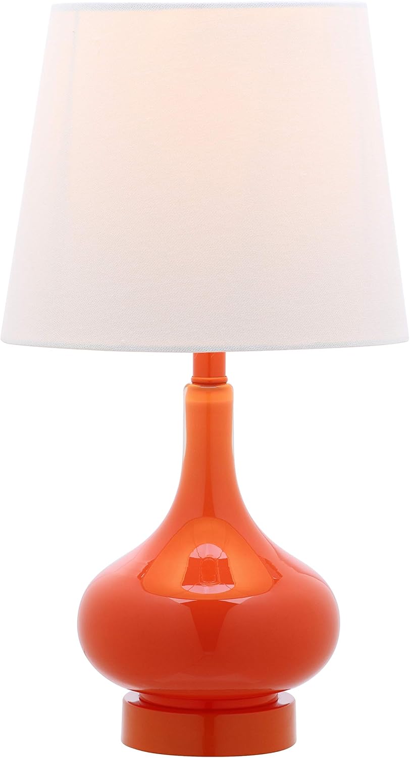 Creative Product Safavieh Kids Lighting Collection Amy Orange Gourd 18-inch Bedroom Living Room Home Office Desk Nightstand Table Lamp (LED Bulb Included)