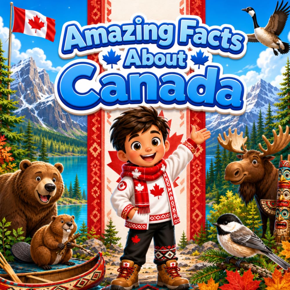 Amazing Facts About Canada: A Collection of Interesting Facts About Canada For Kids, Everything Young Readers Should Know About Its History, Geography, Wildlife, Traditions, Culture, and More