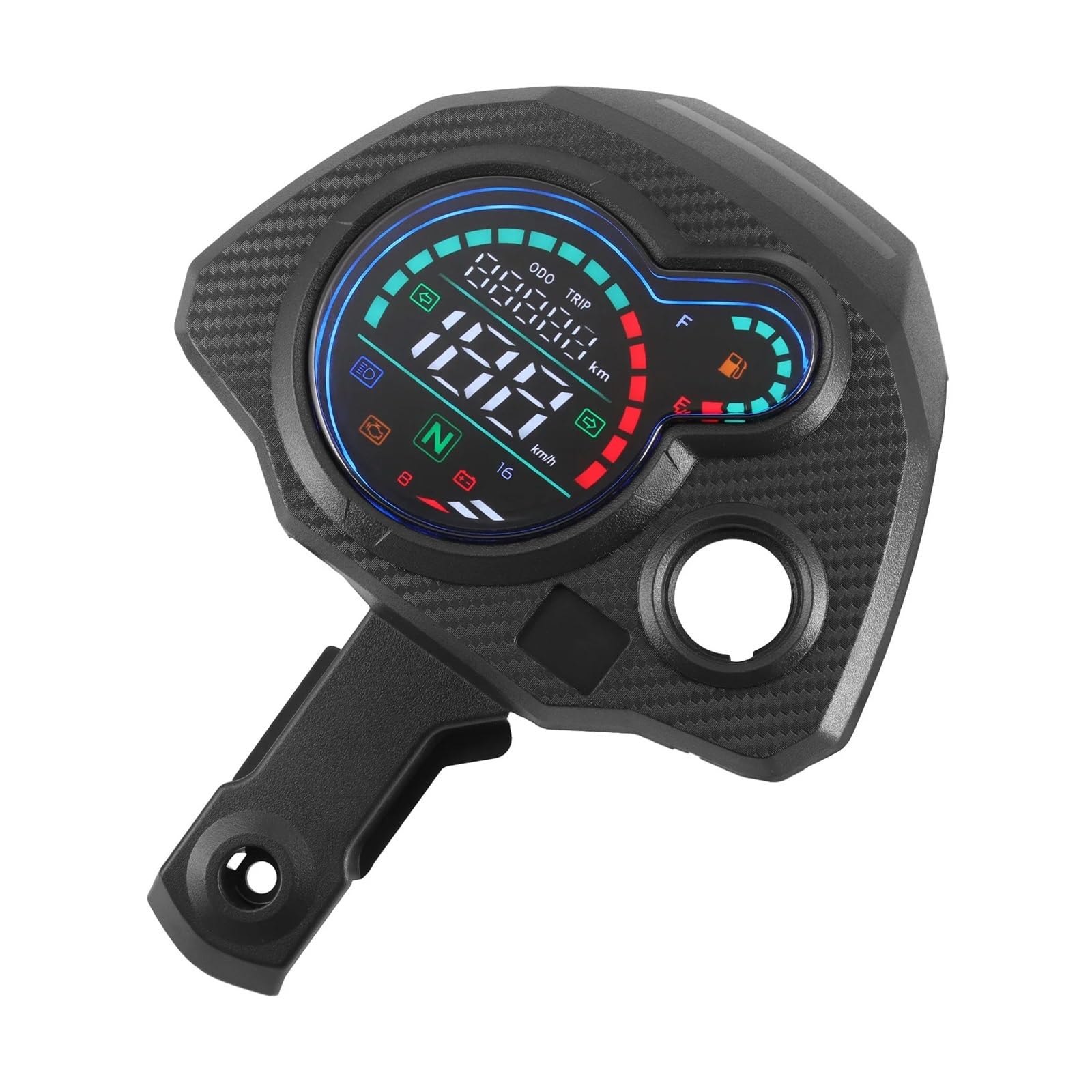 Moto Tachimetro Digitale Pannello strumenti cruscotto motore per Navi 110 per Navi110 Contagiri moto Contachilometri digitale Contagiri