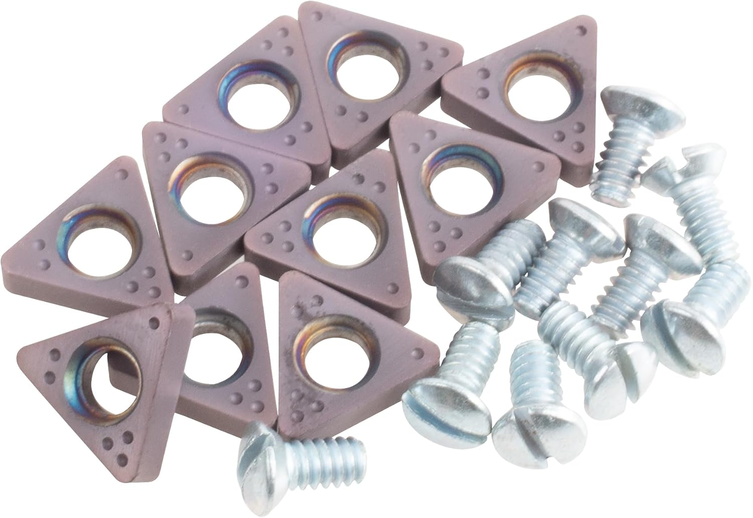 Shark 062C-10 Coated Ammco Negative Rake Bits, 10-Pack