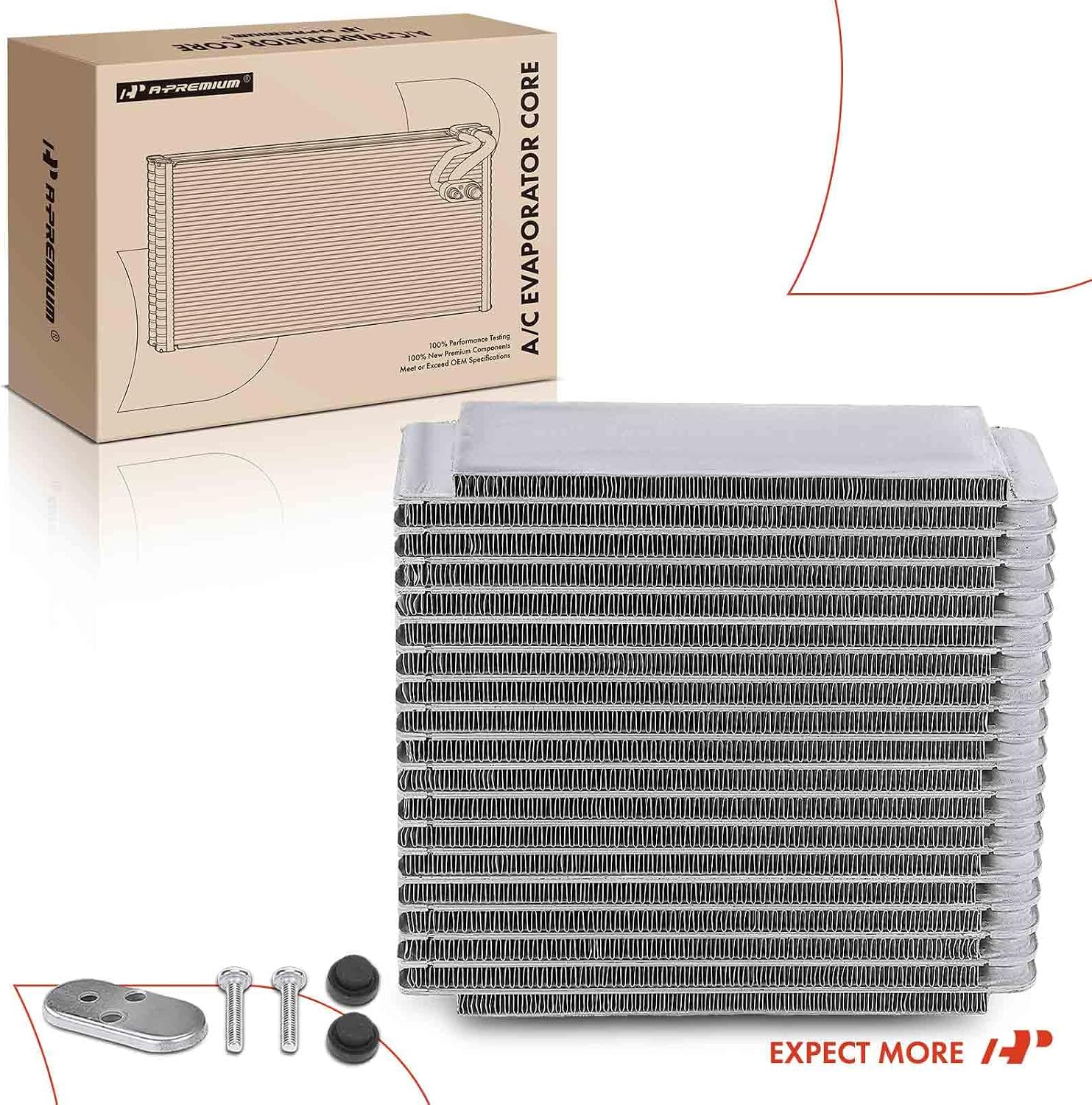 A-Premium Rear AC Evaporator Core Compatible with Kia Sedona 2002 2003 2004 2005, built from 05/20/2002