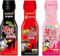 [Samyang] Carbo Bulldark Spicy Chicken Roasted Sauce + Bulldark Spicy Chicken Roasted Sauce + Hack Bulldark Spicy Chicken Roasted Sauce 3 Sets/Fire Noodle Challenge (Overseas Direct Shipment)