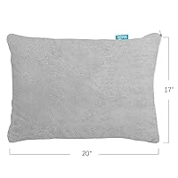 Vista 6 de Paquete de 2 protectores de almohada para niños pequeños, funda de almohada impermeable, funda de almohada de viaje con cremallera, lavable a