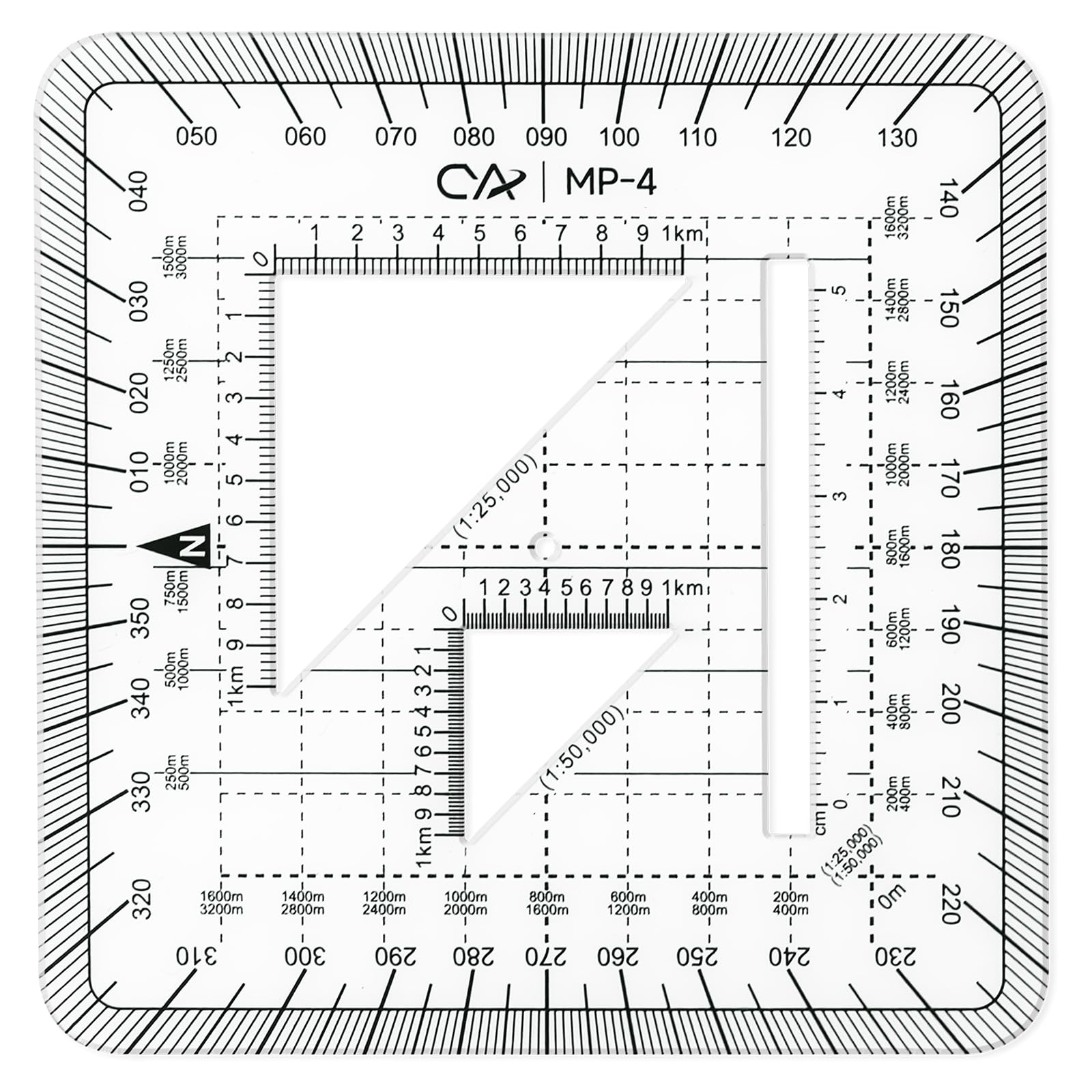 Amazon.com : CYA Square Military Map Coordinate Scale