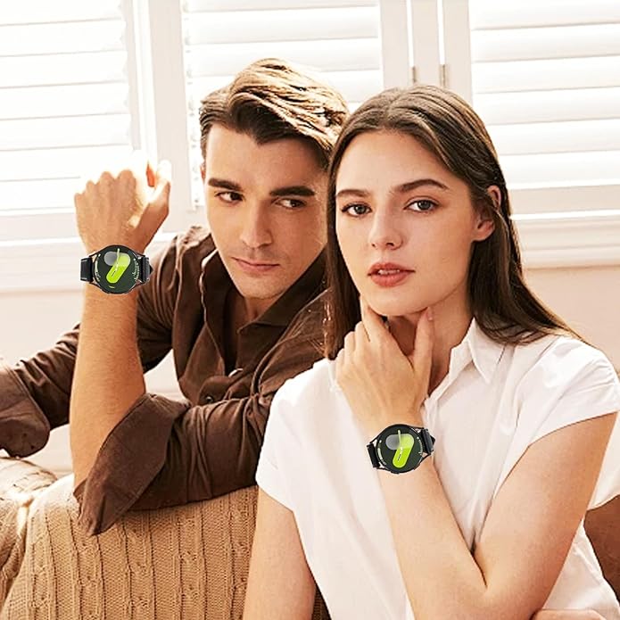Correa de Cuero Liberación Rápida 20mm para Reloj Hombre Mujer miniatura 5