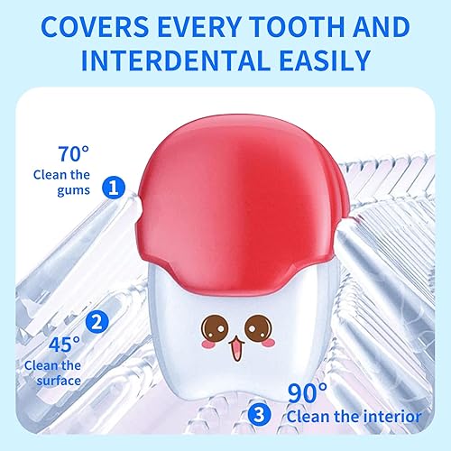 Miniatura 4 de Meqtpomy Cepillo de dientes eléctrico para niños