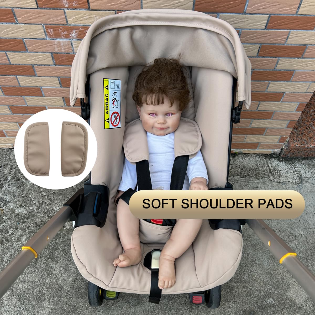 Stroller Replacement Textile Kit for Doona+ Car Seat & Stroller