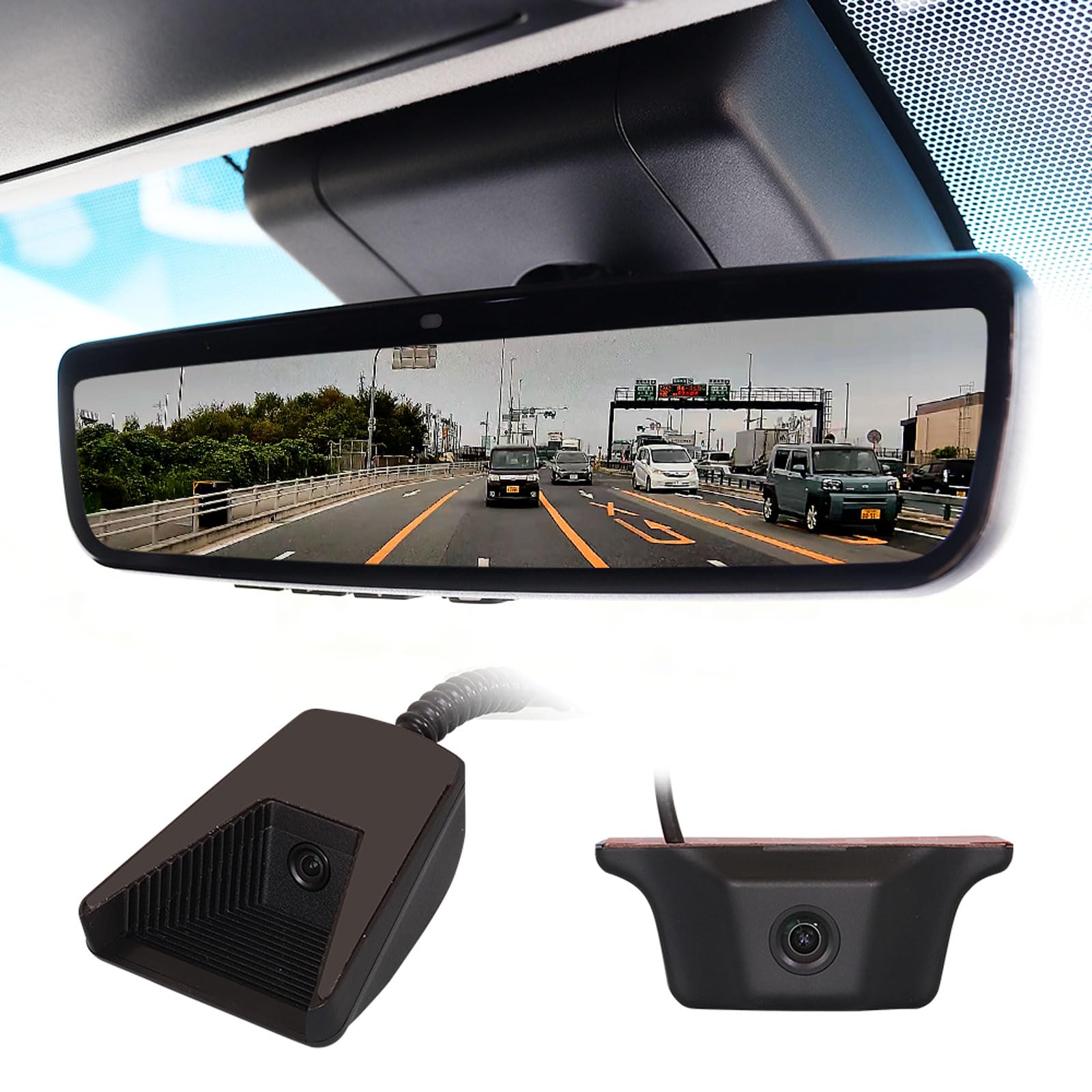 Amazon | MAXWIN デジタルミラー 純正交換 9.6インチ 60fps リアカメラ