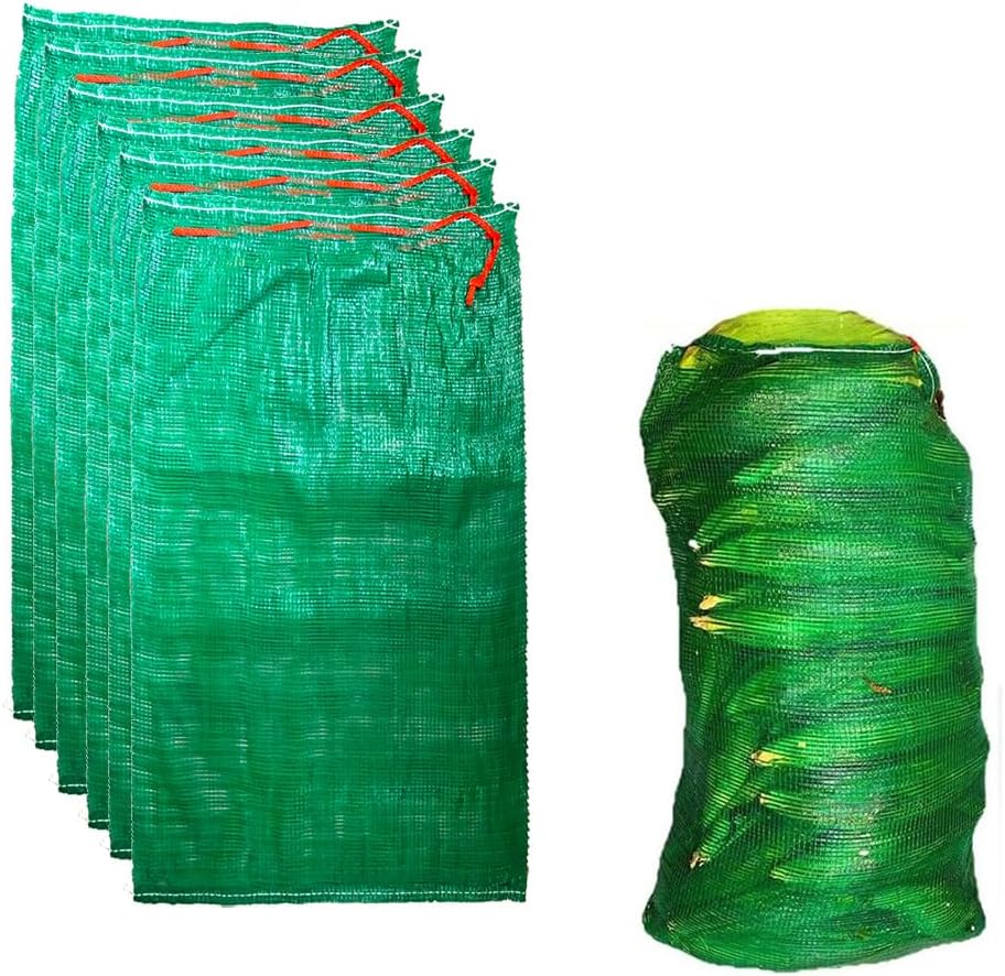 Fulanfudi 10pcs Extra Large Mesh Storage Produce Bags