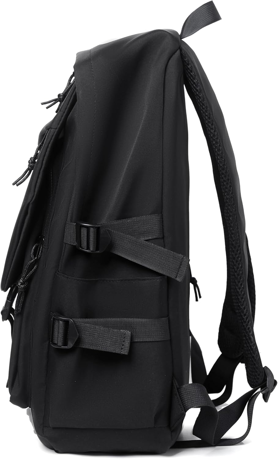 Water Resistant Multi-Pocket Laptop Backpack for Work & Travel, Fits 14" Computer, Lightweight and Durable (Black)