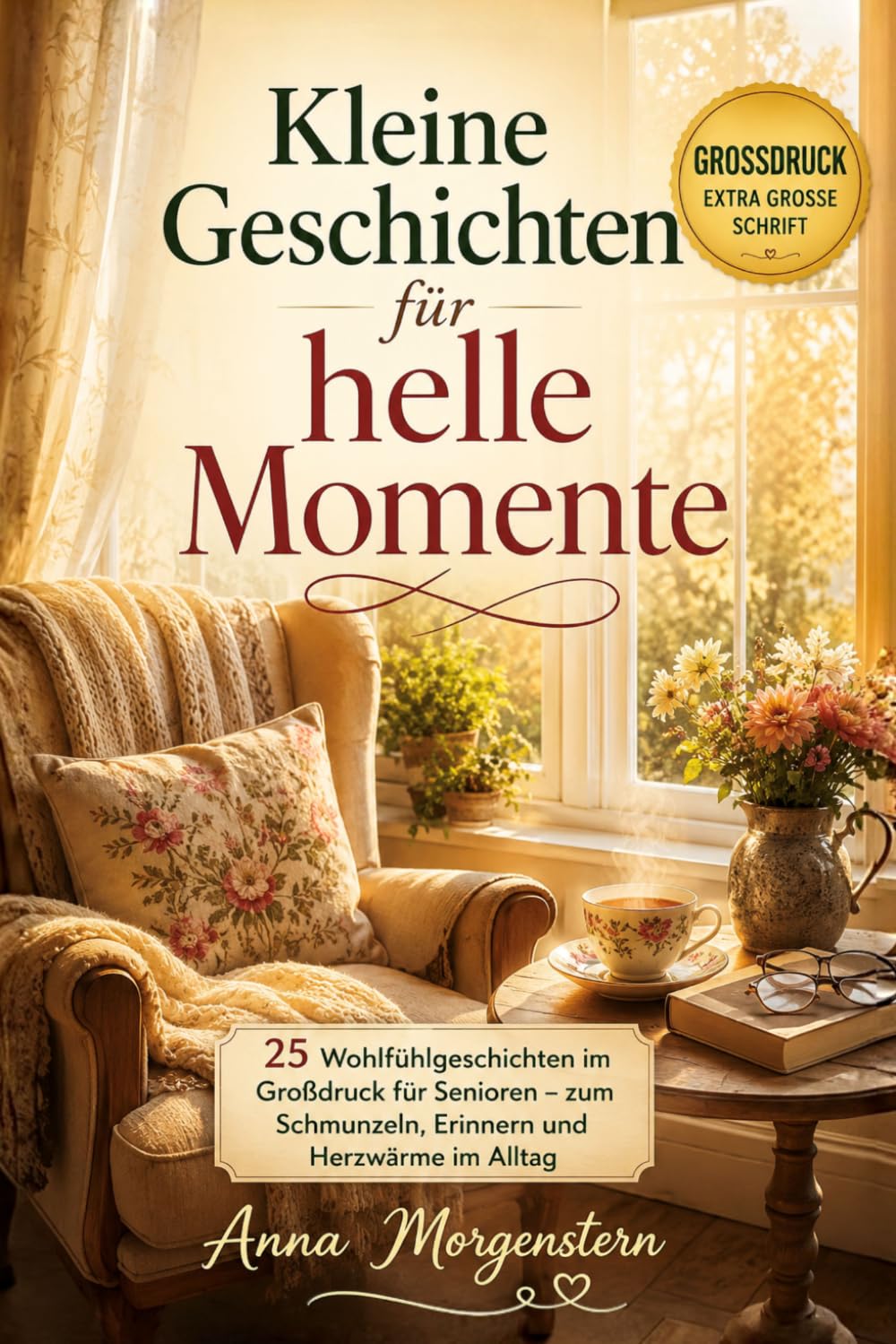 Kleine Geschichten für helle Momente: 25 Wohlfühlgeschichten im Großdruck für Senioren – zum Schmunzeln, Erinnern und Herzwärme im Alltag (Kurzgeschichten für Senioren zum Schmunzeln (Großdruck))