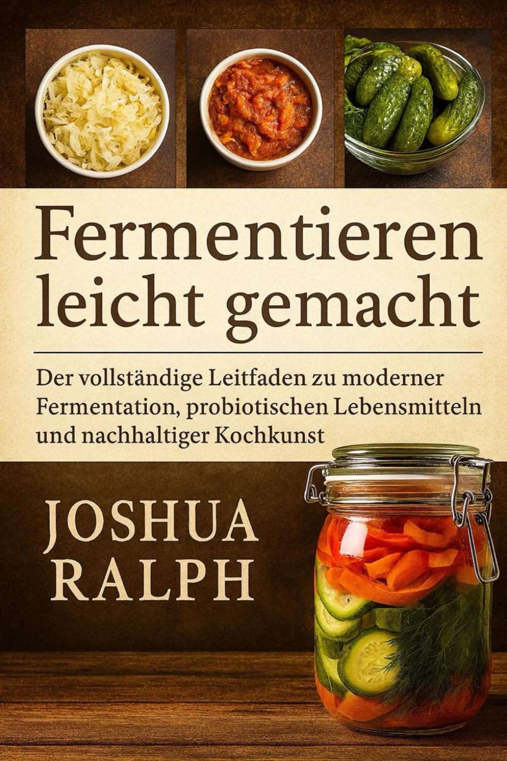 Fermentieren leicht gemacht: Der vollständige Leitfaden zu moderner Fermentation, probiotischen Lebensmitteln und nachhaltiger Kochkunst