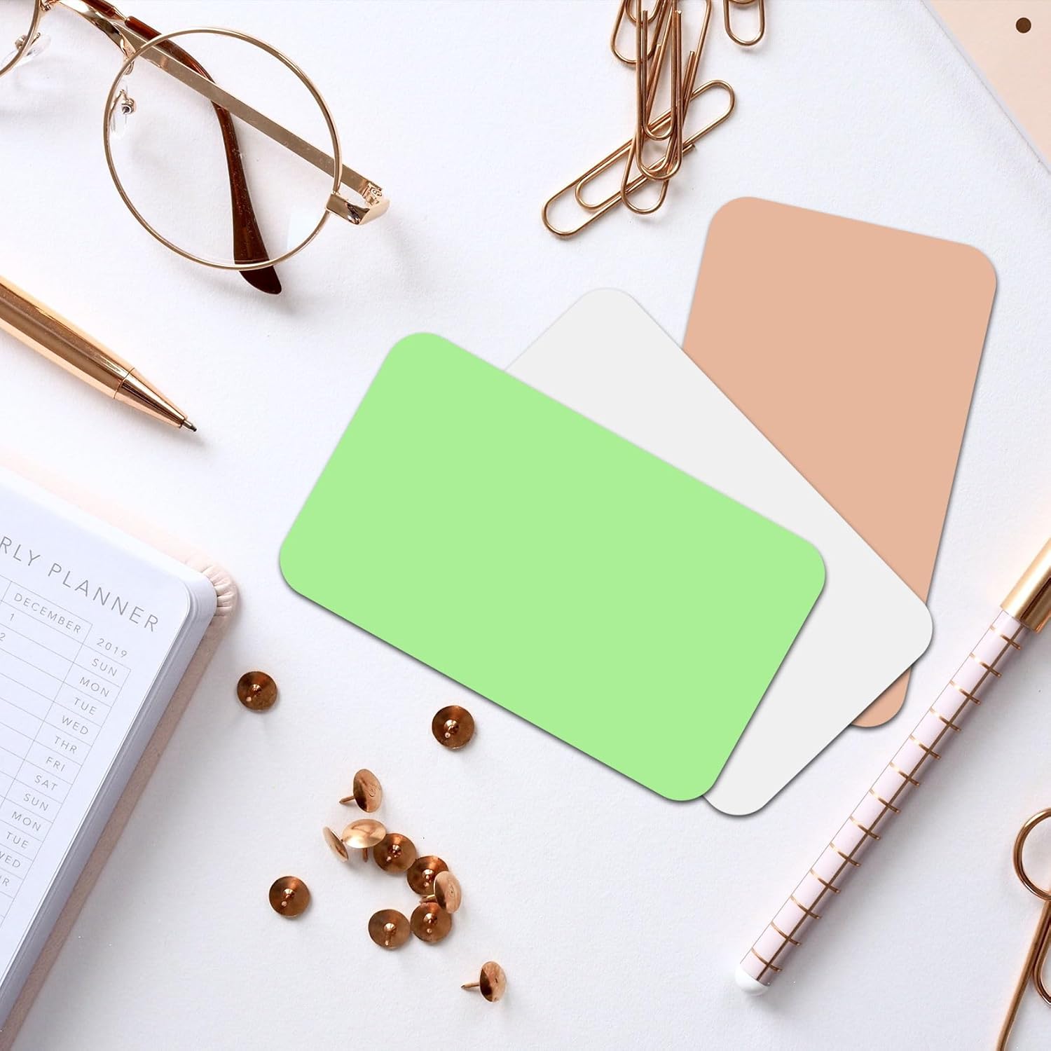 100 Pcs Small Note Cards Note Business Cards Thanksgiving Message Gift Business Message (Light Purple) - Image 7