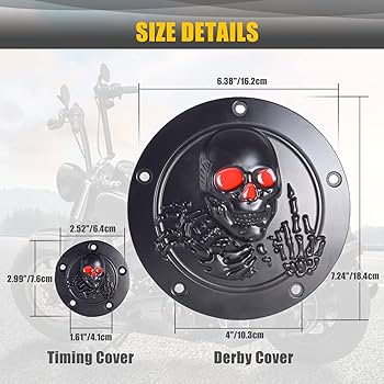 新品　ハーレー純正　シェリフ　ダービーカバー　エボ　ツインカム 新品 ハーレー純正 シェリフ ダービーカバー エボ ツインカム