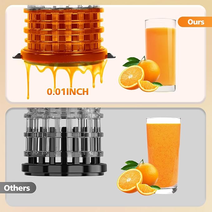 Extractor de Jugos Prensado en Frío Boca Ancha 5.8" 300W 110 miniatura 4