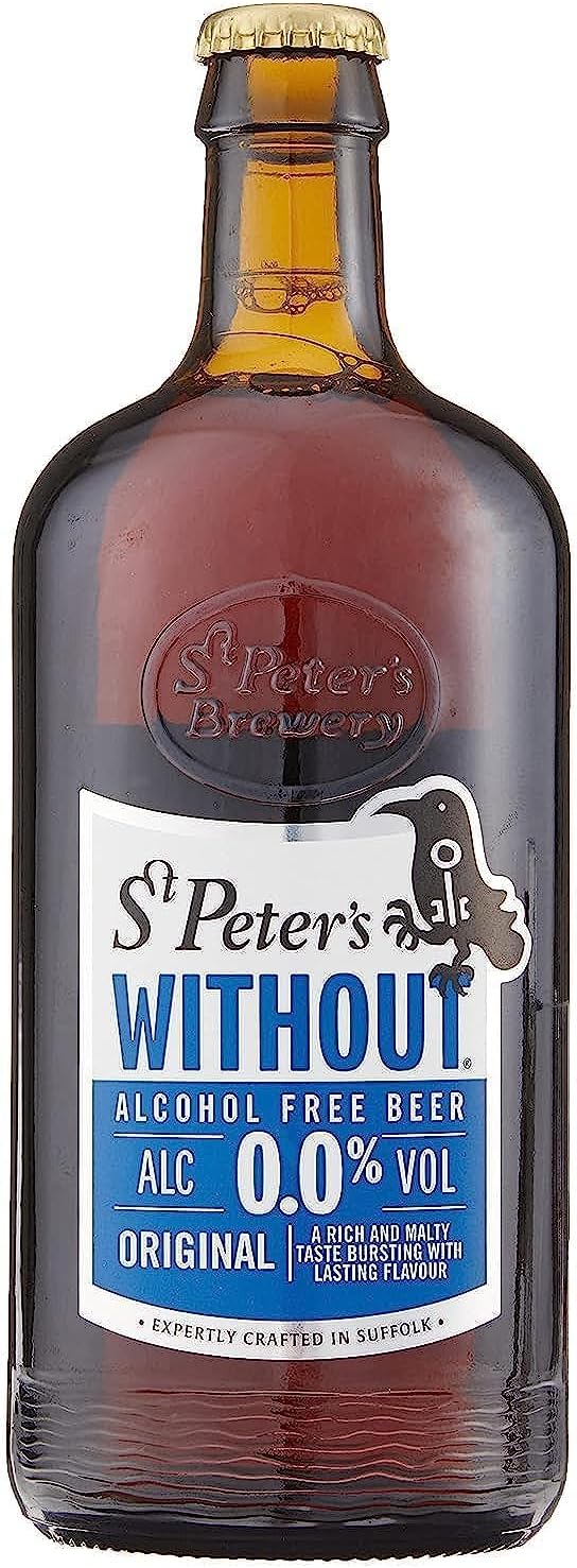 PLANETE DRINKS SPECIALISTE DES BOISSONS DU MONDESt Peter's Without Original Non Alcoholic Beer, Case 12x500ml