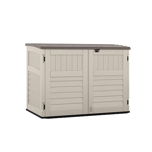 5.9 ft. x 3.7 ft Horizontal Stow-Away Storage Shed -