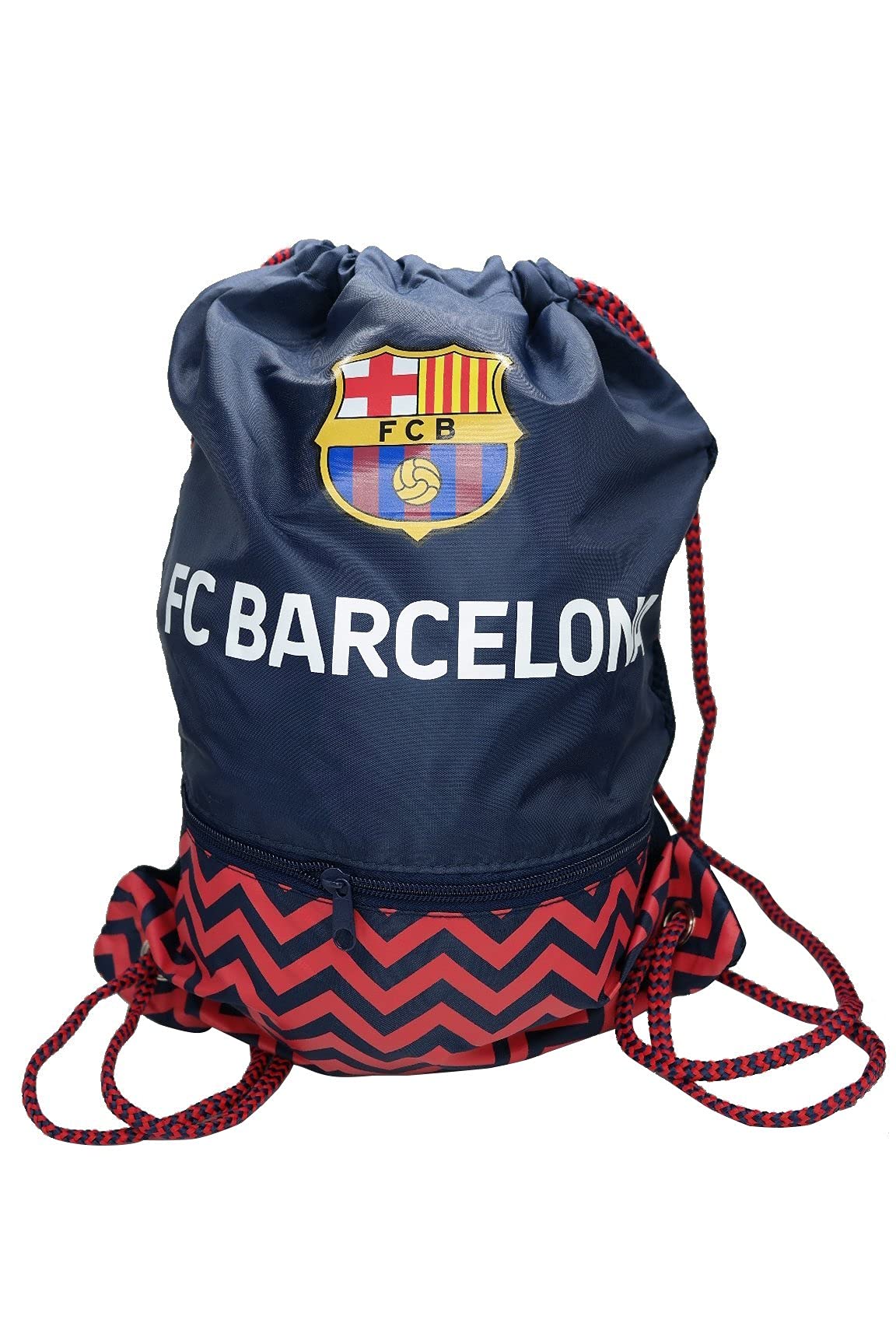 Icon Sports Replacement For FC Barcelona Official Drawstring Gym Soccer Cinch Bag 13