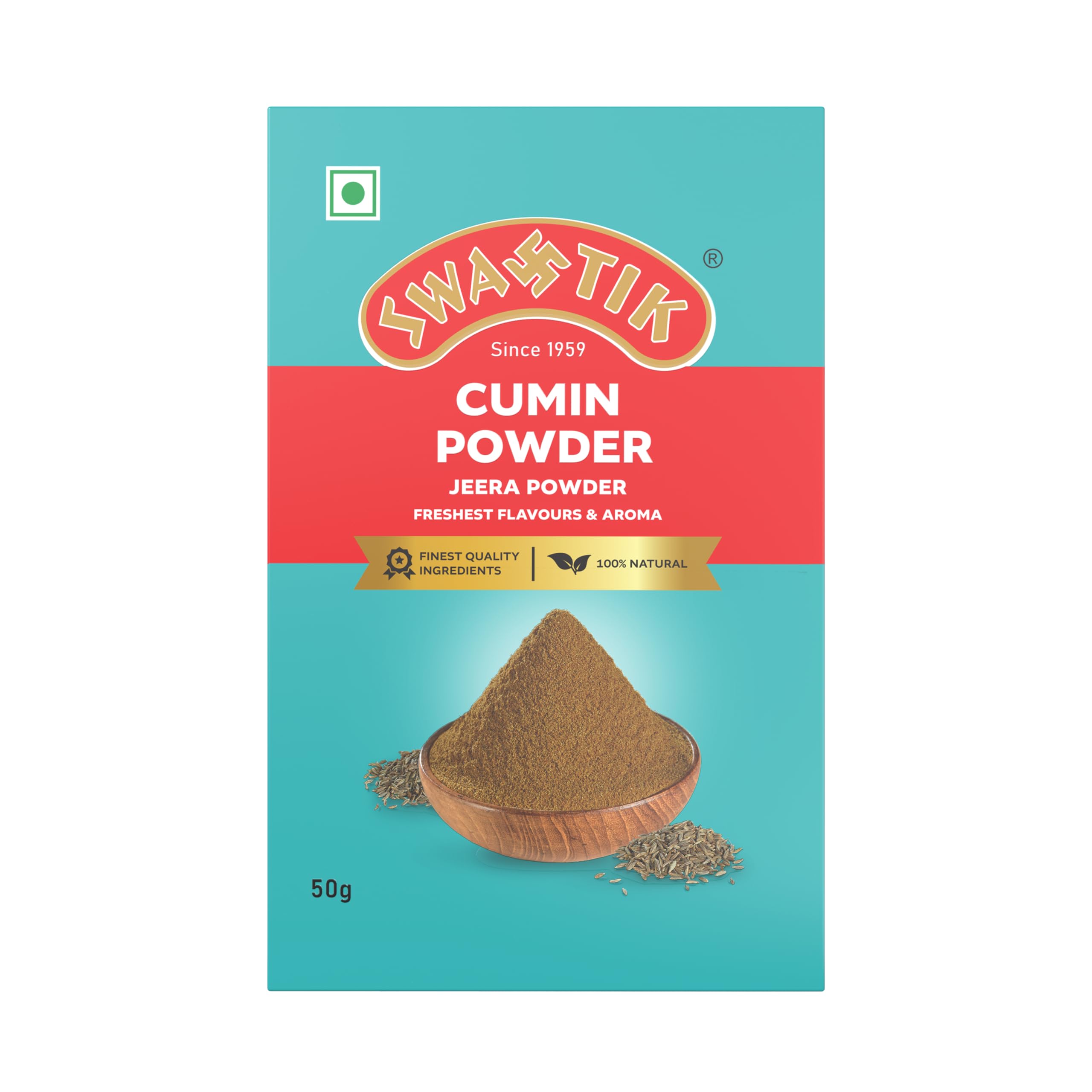 Swastik Cumin Powder | Rich In Flavour | No Added Colours | Natural And Authentic (50 Gram) (B0CZXL9DRG) Amazon Price History, Amazon Price Tracker