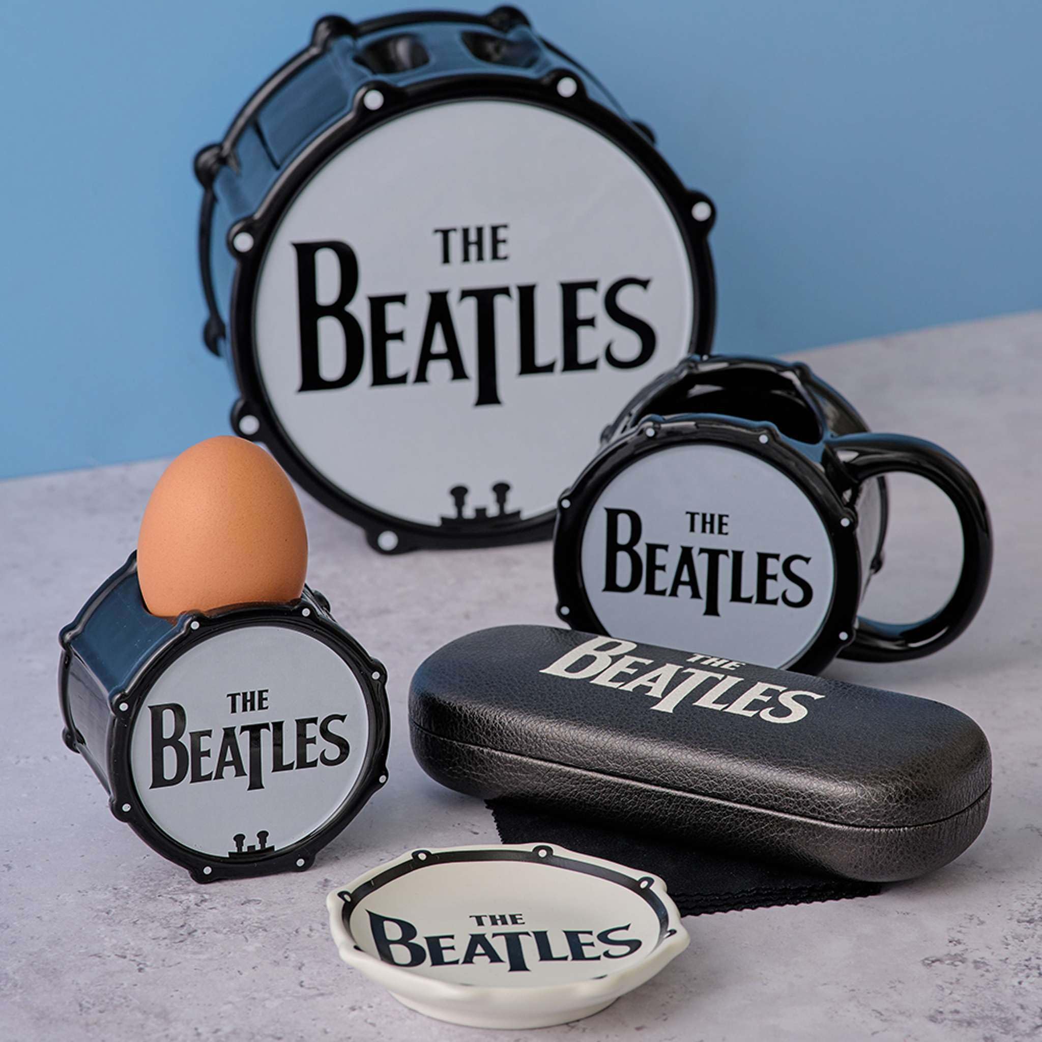Half Moon Bay Twarde etui na okulary z logo The Beatles, wielobarwny, rozmiar uniwersalny