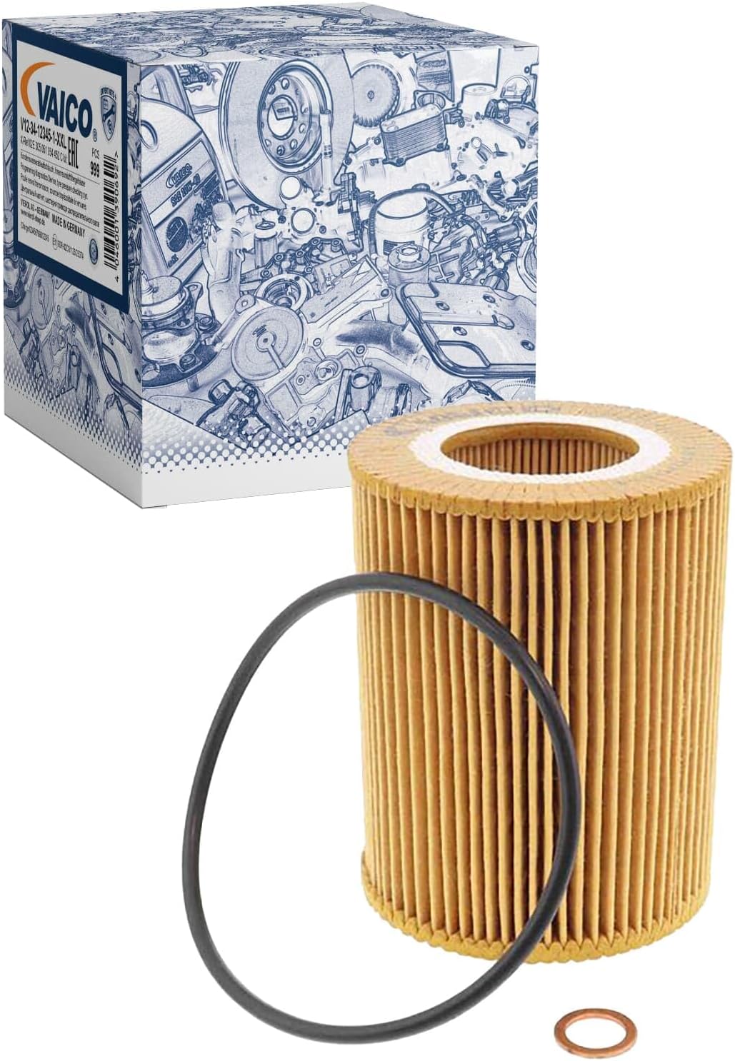 VAICO Oil Filter compatible with ALPINA B3 BMW Z3 5 WIESMANN Mf3 11421427908