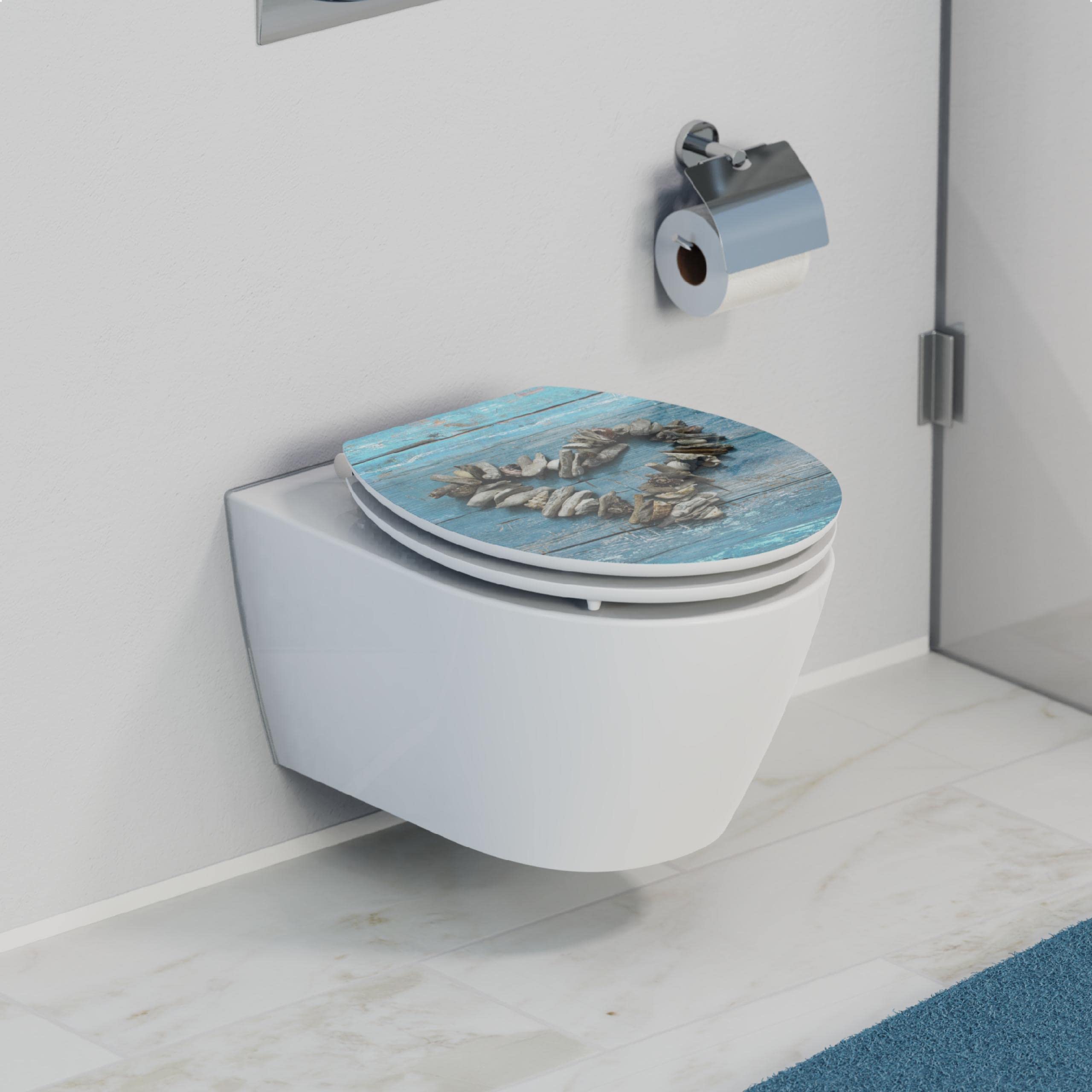 SCHÜTTE 80540 MDF HG - Sedile WC con abbassamento automatico