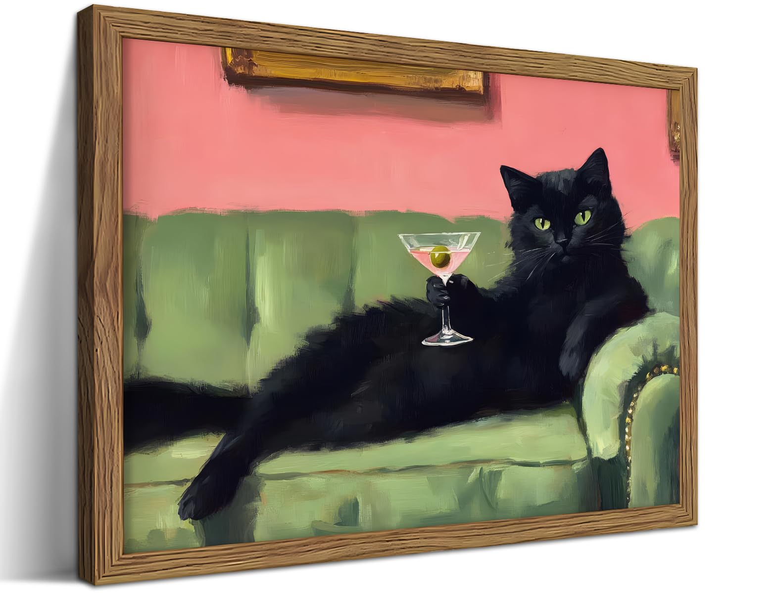 Black Cat Martini Wall Art Review: Whimsical Bar Cart Decor