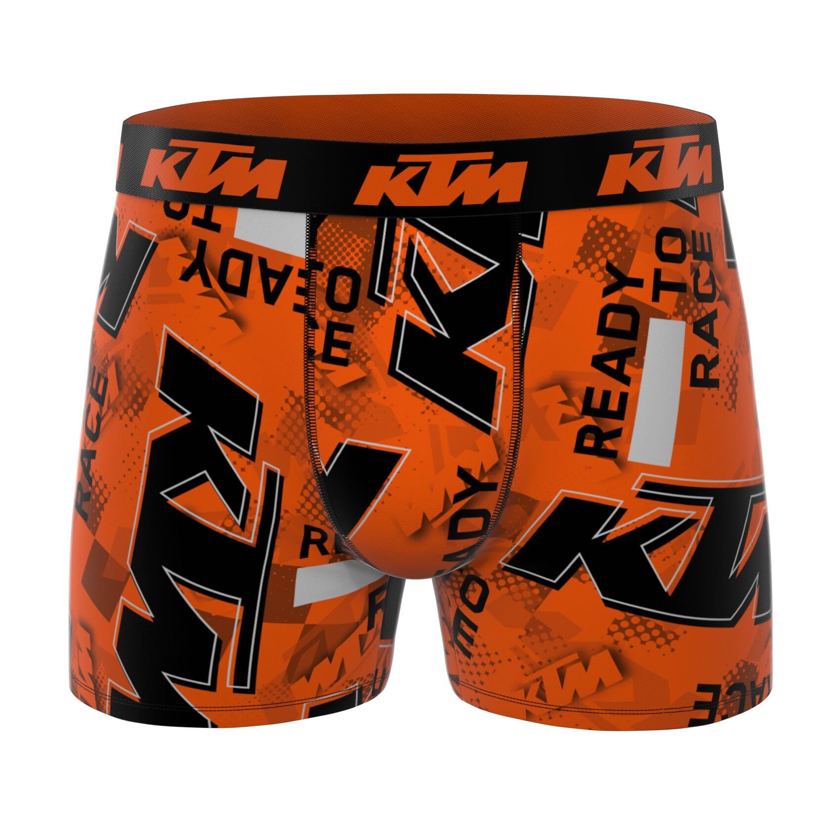 KTM Boxer hombre, calzoncillos para hombre, estiramiento y ultra suave (juego de 4)