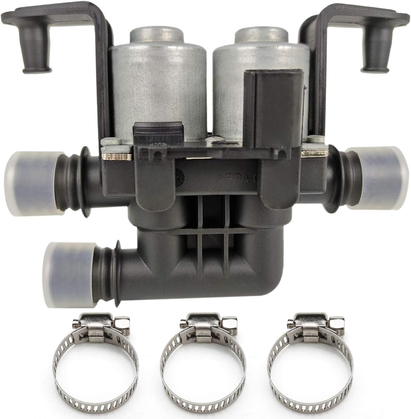 Heater Control Valve Compatible with 1997-2010 B-M-W X5 525i 528i 528xi 530xi 535i 535xi 545i 650i 745i 750i 760i Alpina M5 M6 2.5L 3.0L 4.4L 4.8L 5.0L 6.0L Replaces 64116906652