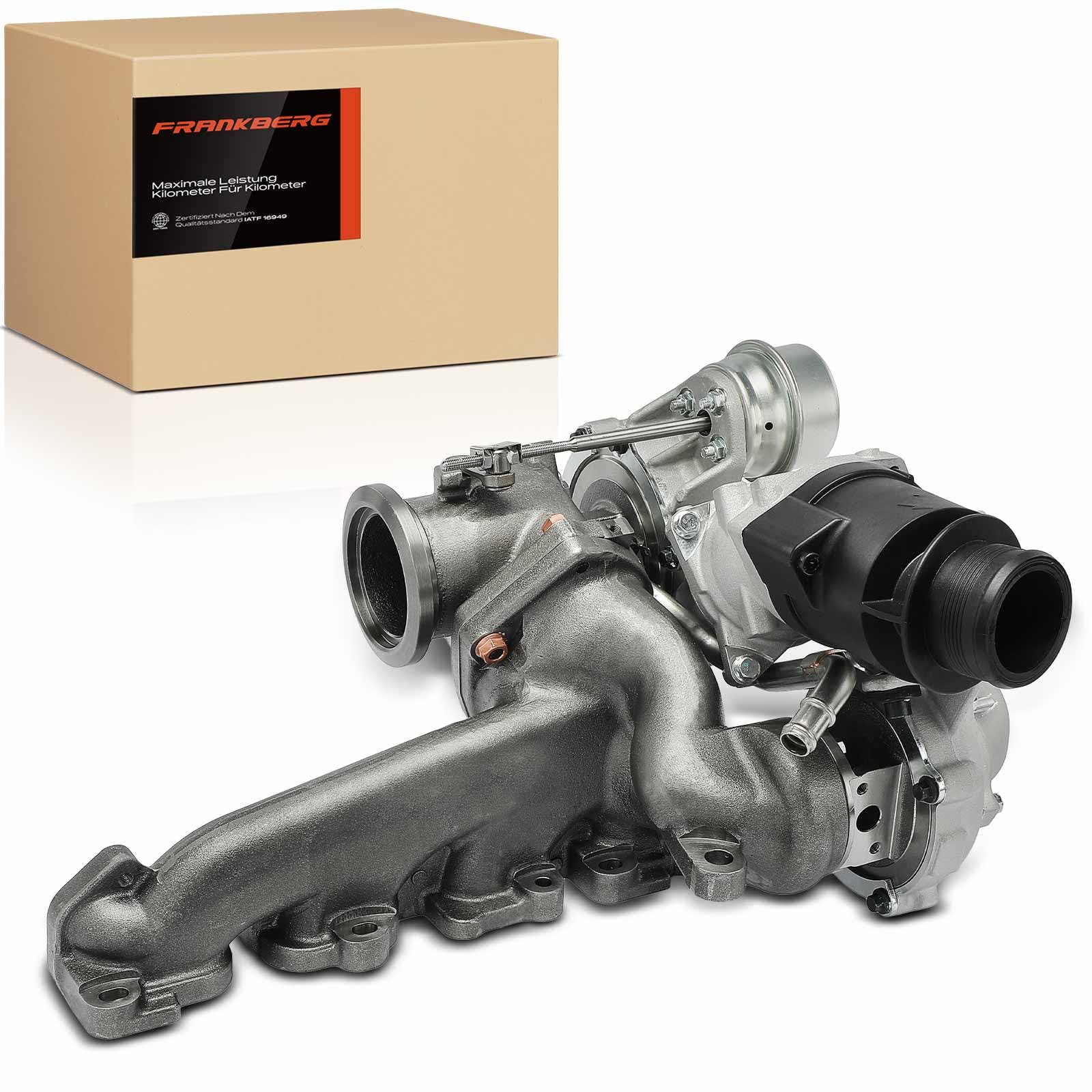 Frankberg Sistema di scarico turbina turbocompressore 03L145873B | Compatibile con: A.m.a.r.o.k pianale/telaio S1B S6B S7B,A.m.a.r.o.k 2HA 2HB S1B S6B S7A S7B