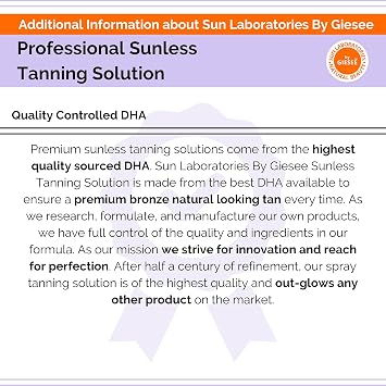 Sun Labs Self-Tanning Spray for a Golden Glow - Ultra Dark - 3-Pack 8 fl. oz. Bottles
